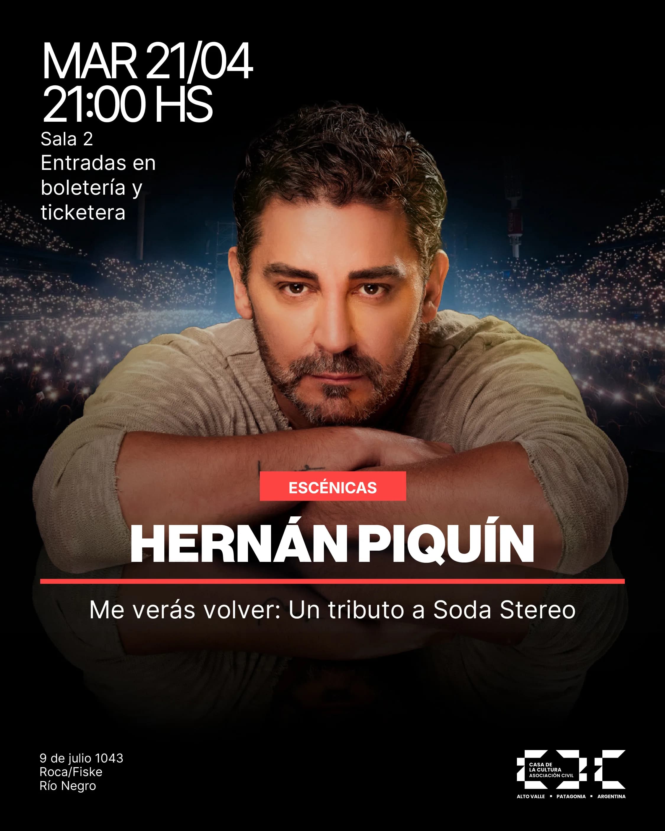 Hernán Piquín presenta: Me verás volver
