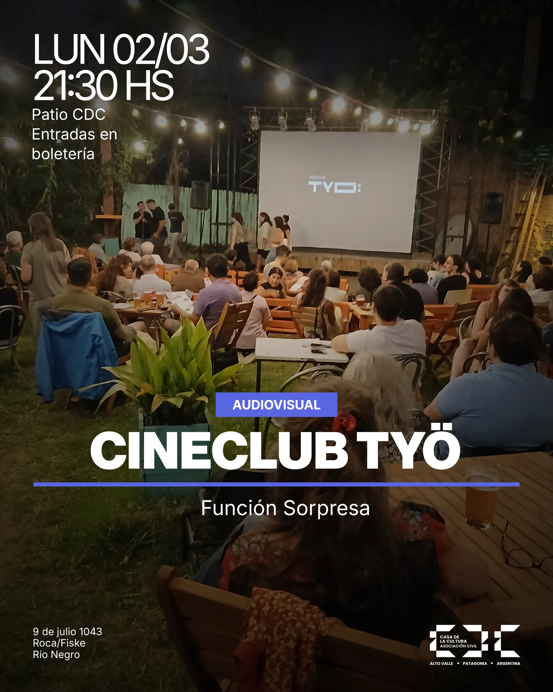 Cineclub TYÖ: Función sorpresa